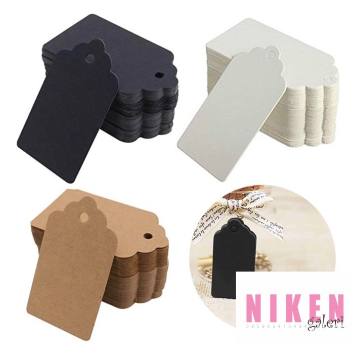 

hanya disini] HANGTAG PAPER CRAFT POLOS