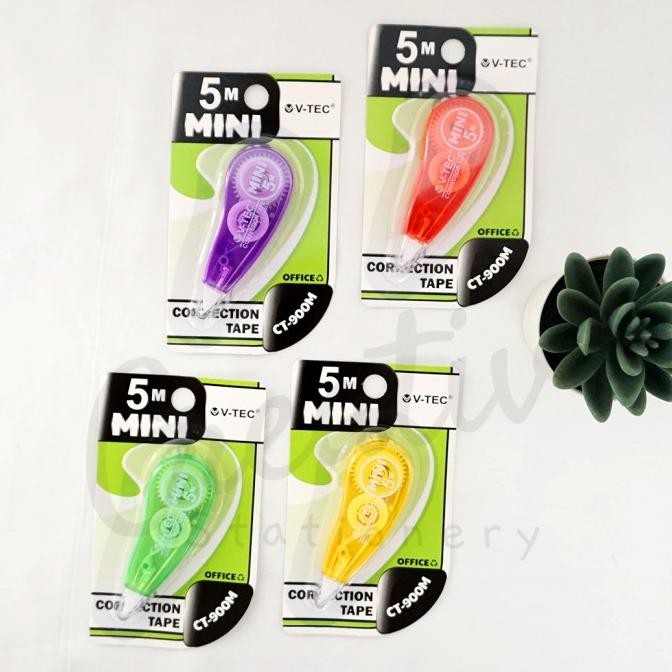 

V-TEC Correction Tape Tip Ex Kertas 5 Meter CT-900M