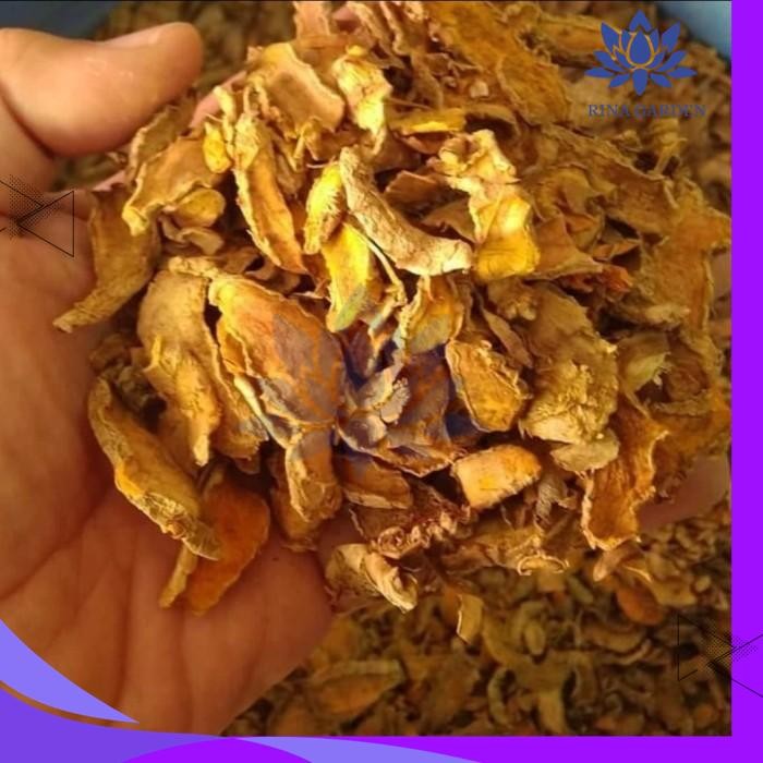 

KUNIR / KUNYIT KUNING IRIS KERING 100 GRAM TERJAMIN BEST