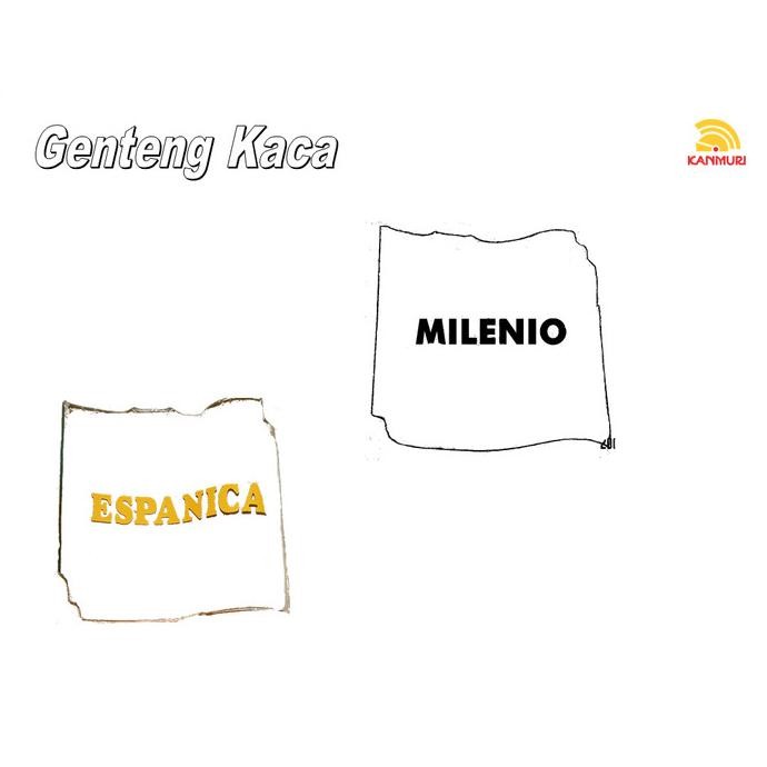 Genteng kaca Kanmuri Espanica Milenio TKY