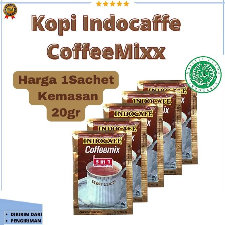 

Kopi Indocaffe Coffemix Minuman Kopi Instan 1Sachet 20gr 3in