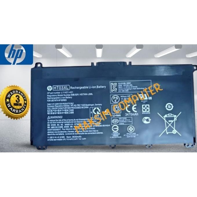 TERBARU - Baterai HP 14s-dk0075AU 14s-dk0127AU 14s-dk1510AU 14s-dk0126AU -MC