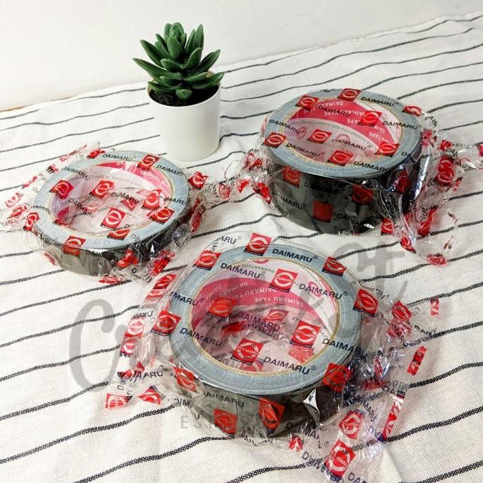 

TERBARU - Daimaru Lakban Hitam Tebal Daimaru Lakban Kain Cloth Tape - 24mm