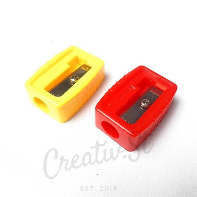 

Rautan Pensil 1 Lobang Tajam Murah Lyra Double Holed Sharpener