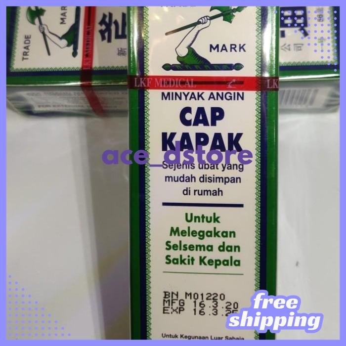 BIG SALE MINYAK ANGIN CAP KAPAK ISI 56ML ORI MALAYSIA BY ACE D'STORE 