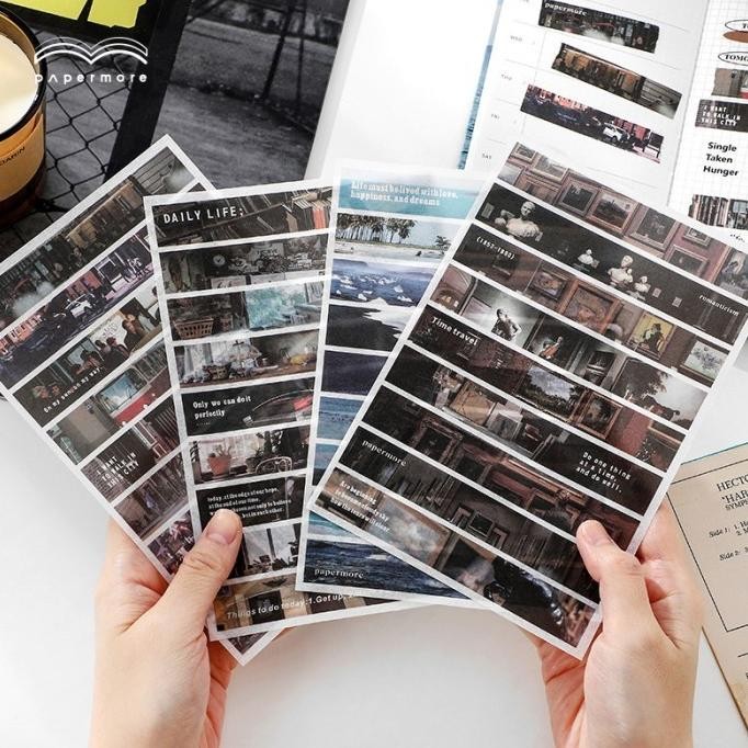 

BEBAS ONGKIR - Daily Life Panorama Diary Deco Stickers [CREATIV]