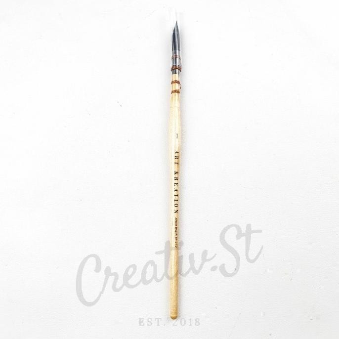 

TERMURAH - Art Kreation Synthetic Squirrel Brush Round BR-272 Kuas Cat Lukis Wate