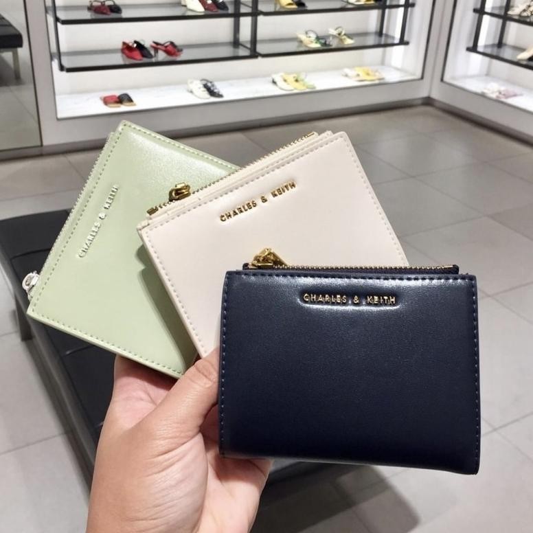 Dompet Lipat Wanita CK Mini Top Zip - Dompet Kartu Lipat CK907