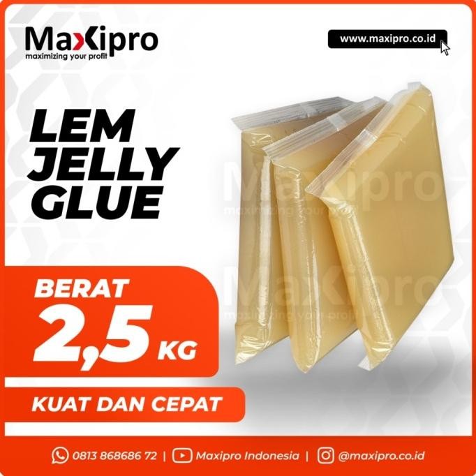 

TERLARIS - Bahan Lem GM700+ / Lem Animal Glue / Jely Panas Jenang Enamel Perekat