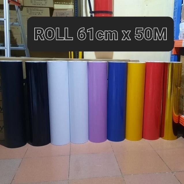 

NEW ROL Sticker Skotlet Anolly lebar 60cm x 50meter / ROLL