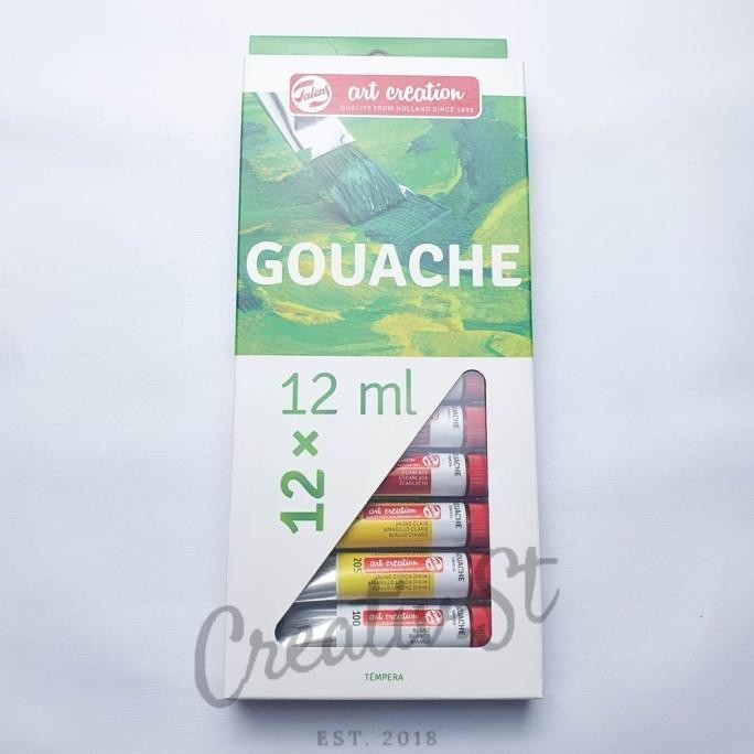 

BEBAS ONGKIR - Talens Art Creation Gouache Colour Set 12 X 12ml