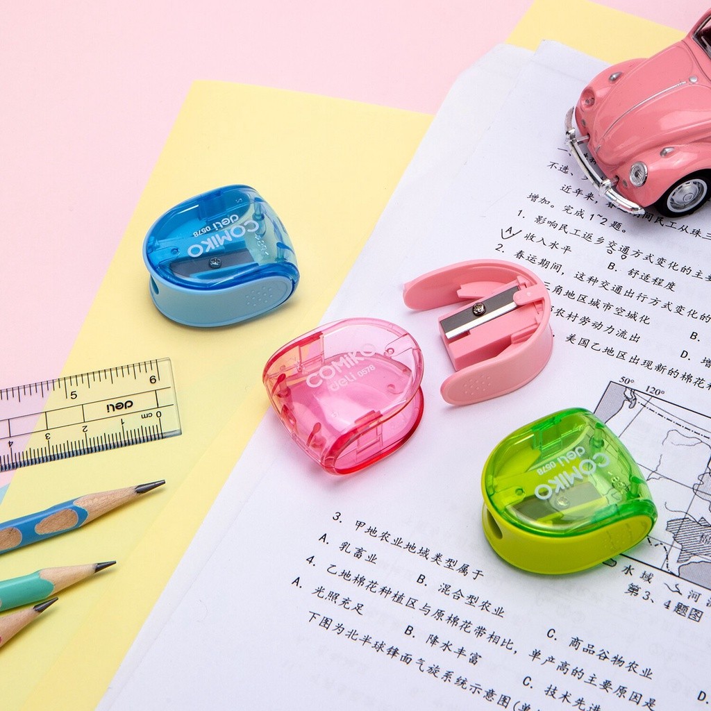 

Deli E0578 Rautan-1-hole Sharpener w/canister φ7mm 3C