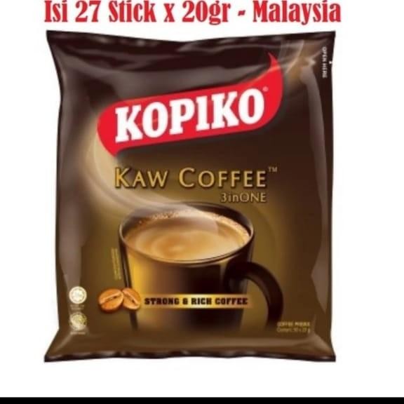 

Kopiko L.A Malaysia Brown Coffee/Low Acid/Machiato/Kaw