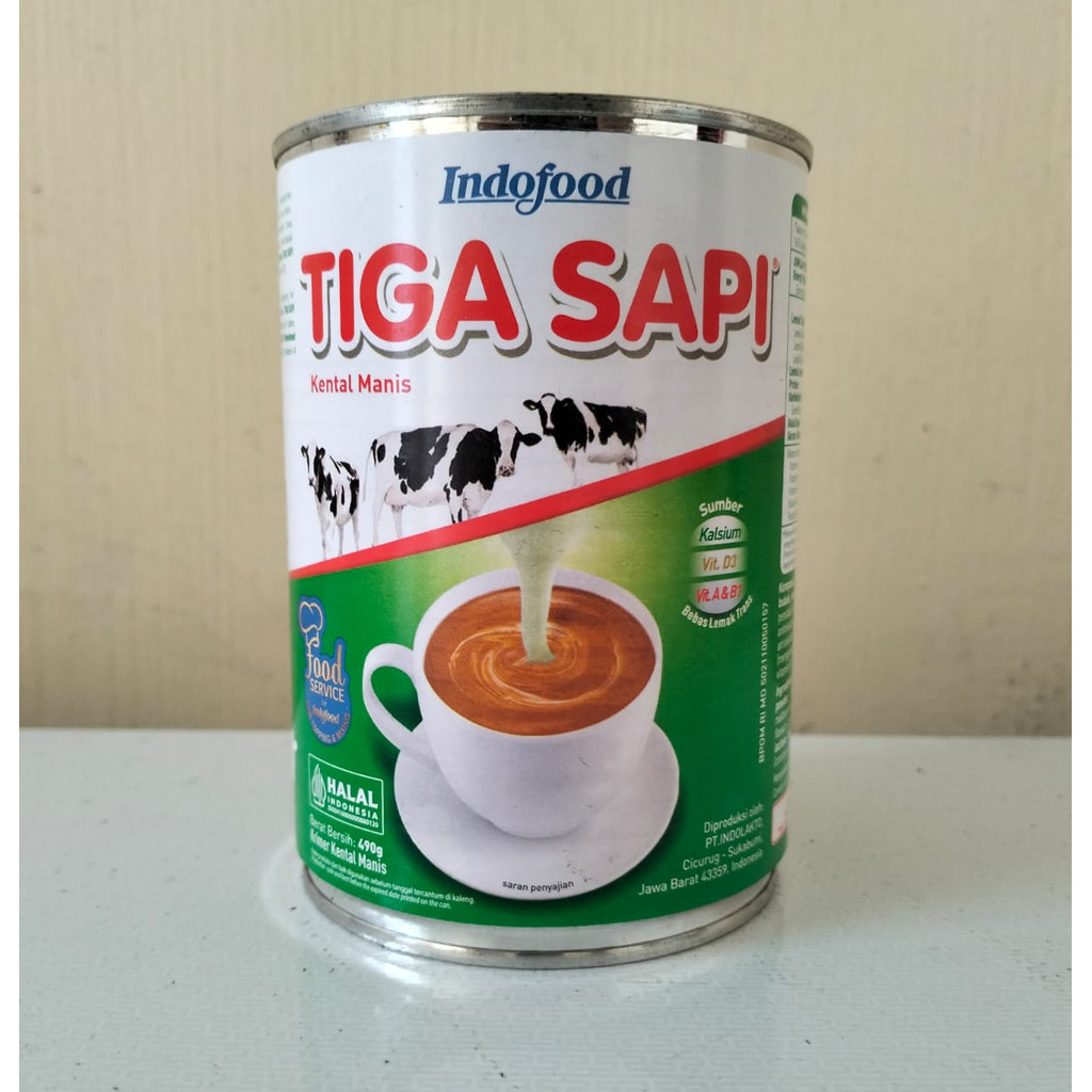 

INDOFOOD TIGA SAPI SUSU KENTAL MANIS 490 GR