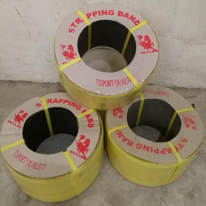 

BEBAS ONGKIR - PP Strapping Band / Tali Packing Grade ORI 12mmx0.6mm 10kg(1800m)/rol