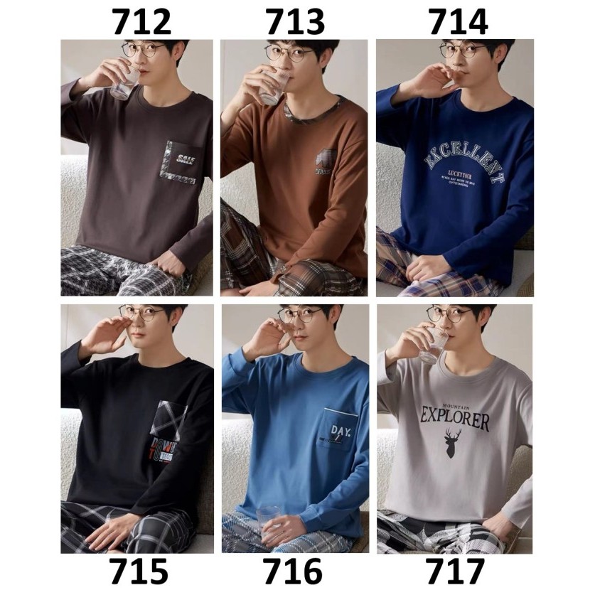 Piyama Pria Baju Tidur Pria Piyama Cowok Dewasa Baju Tidur Cowok