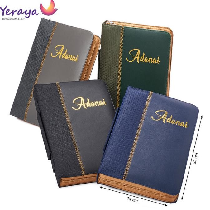 ------] Sampul Alkitab Sedang - Adonai Cover Tas Alkitab Sampul Kitab Suci