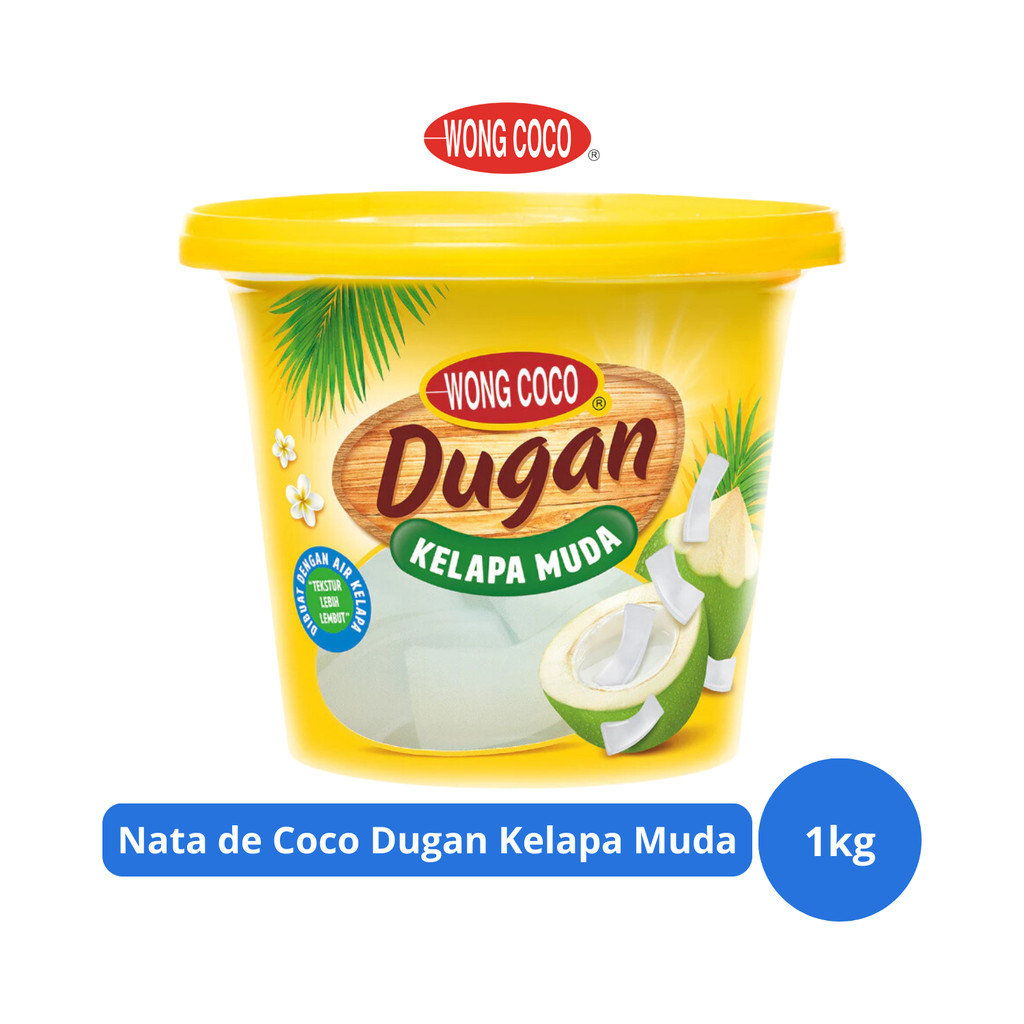 

Wong Coco Nata de Coco Dugan Kelapa Muda 1kg