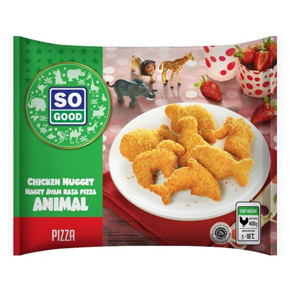 

MURAH SO GOOD ANIMAL 400 GR - NUGGET