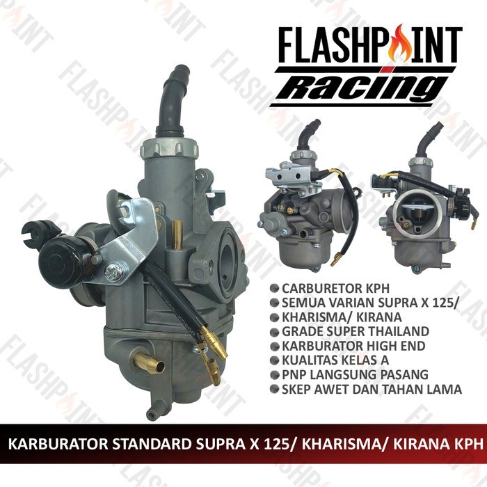 KARBURATOR SUPRA X 125 KHARISMA 125 SUPRA X WAVE 125 KIRANA KARBU