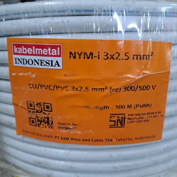 KABEL METAL NYM 3x2,5 100M KABELMETAL NYM 100METER
