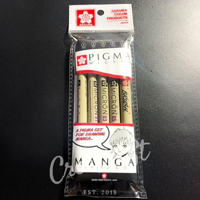 

TERMURAH - Sakura Pigma Micron Set (Manga)