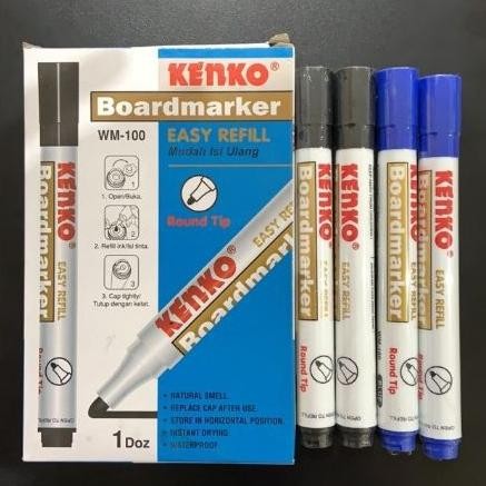 

Spidol Papan Tulis Putih / Whiteboard Marker Kenko WM-1