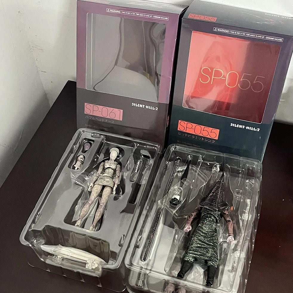 figma silent hill 2 figure red pyramd thing figma sp055 bubble head nurse sp061 action figure pvc co