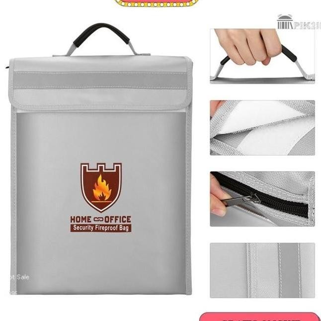 

[SALE] TAS DOKUMEN TAHAN API ANTI AIR SAFE CASE DENGAN UNTUK BARANG BERHARGA BEST SELLER