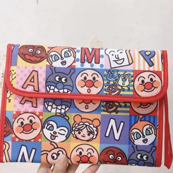 

ANPANMAN DOCUMENT ORGANIZER BAG TEMPAT PENYIMPANAN DOKUMEN TEMA KARTUN - COLORFULL LLN