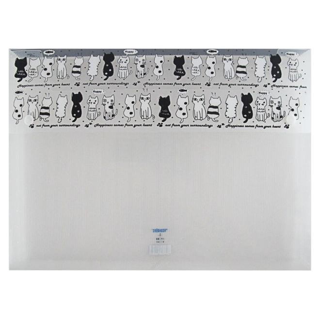 

SUPER PROMO! TOMEX CARRY FILE BOX F4 (FOLIO) TAS DOKUMEN MAP DOKUMEN 2 KANCING MOTIF CATS