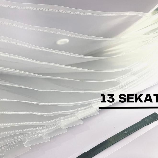 TERBARU EXPANDING FILE F4 MAP HARMONIKA TAS DOKUMEN AESTHETIC PLASTIK KANCING F4 FILE FOLDER DOCUMEN