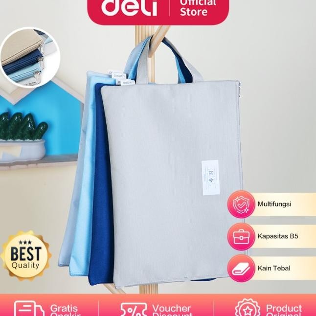 

BARU DELI TAS DOKUMEN / POUCH DOKUMEN / ZIPPER FILE BAG 34 CM MULTIFUN