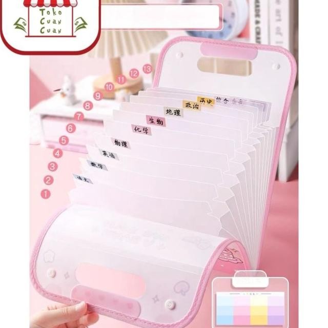 

SALE!! TCC A4 FILE HOLDER PORTAIT MAP SEKAT TAS LES DOKUMEN SEKOLAH