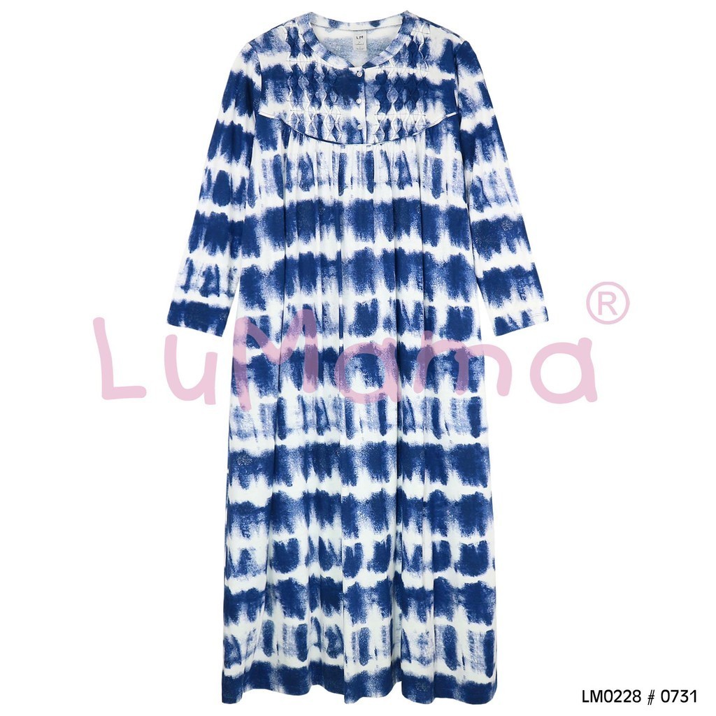 LuMama Daster Gamis Wanita Lengan Panjang / LM0228 0731