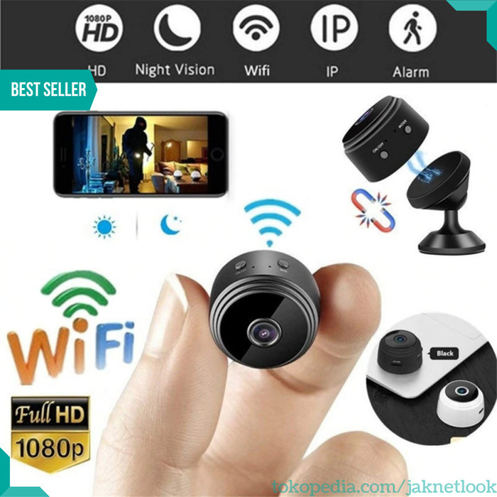 Mini WiFi IP Camera CCTV Wireless Rechargeable Portable Magnetic