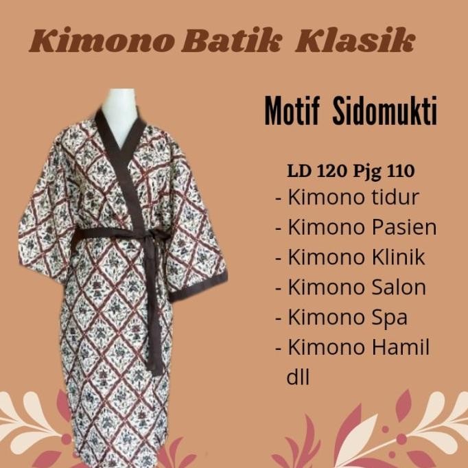 Kimono Batik/ Kimono Mandi/ Kimono Spa/ Kimono Hotel/ Kimono Jumbo TS