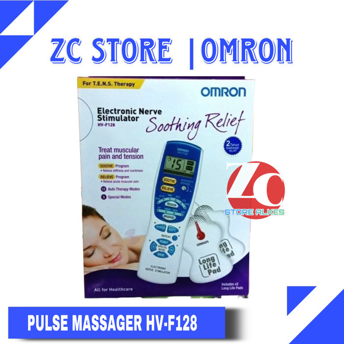 Tens Omron HV-F128/Alat Terapi/Alat Pemijit Stimulator