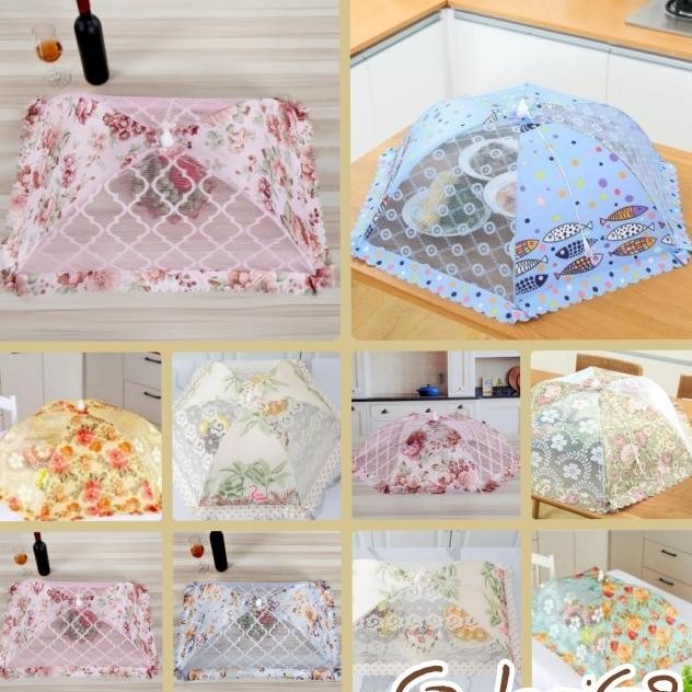 Tudung Saji Lipat Tudung Saji Payung Kualitas Ukuran Besar