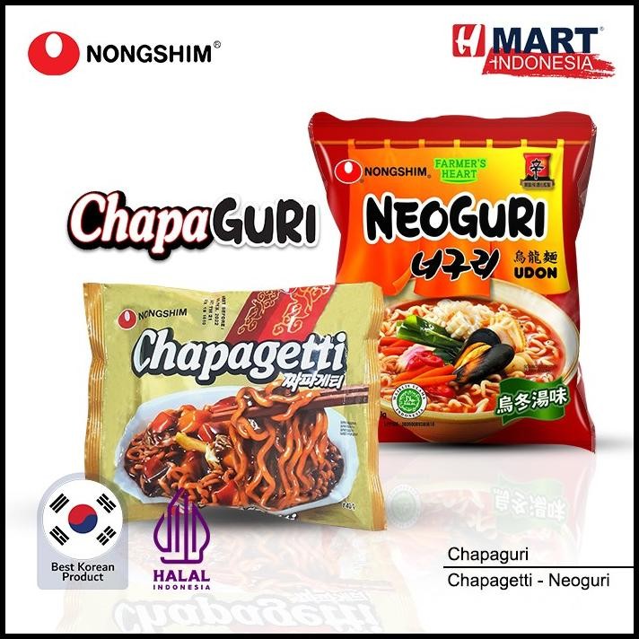 

Nongshim Chapaguri - Chapagetti & Neoguri