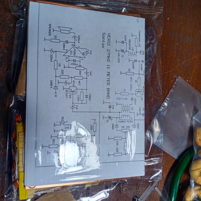 pbc kit radio pemancar cb 27mhz 27 mhz mode ssb 11 meter band