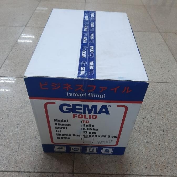 

TERBARU - Ordner Gema Folio 717 (1 Dus) / Ordner Gema Kwitansi A5