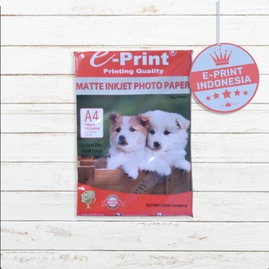 

[SDW] pekanbaru/E-print Kertas Inkjet Paper Eprint A4 108gsm
