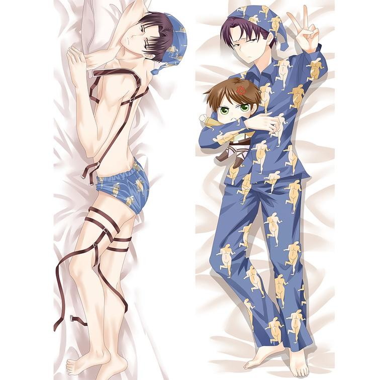 Sarung Bantal Tubuh Peluk Dekoratif Anime Jepang Attack On Titan Levi Rivaille Dakimakura |M18FKgnF|
