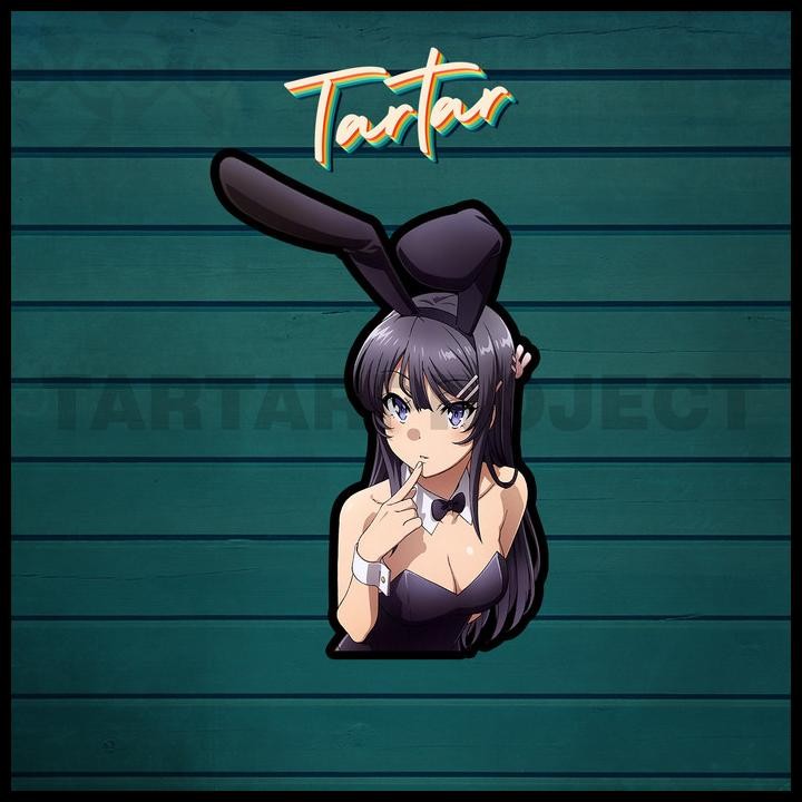 

TERBARU STICKER STIKER VINYL - MAI BUNNY GIRL !!!!!!!