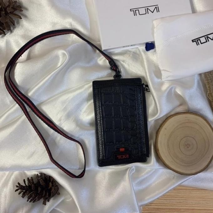 Lanyard Tumi Gantungan Id Card Box #Gratisongkir