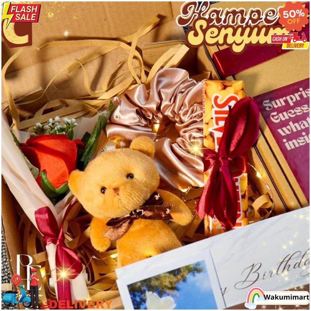 

Hampers Snack Box Cokelat Kado Ulang Tahun Wisuda Hadiah Pacar Gift Box Buket Murah Jajan Skripsi Sempro Valentine Hari Guru Hari Ibu Anniversary Cewek Cowok Set Kado Murah Unik Bermanfaat Spesial Senyum D Gratis Ongkir