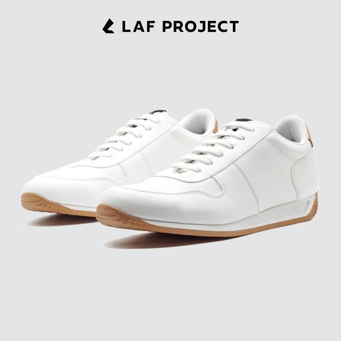 Sepatu Sneakers Pria Casual White Putih Original Aruna LAF Project