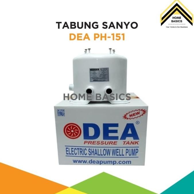 Tabung Pompa Air Sanyo DEA PH151 PH150 Tangki Pressure Tank