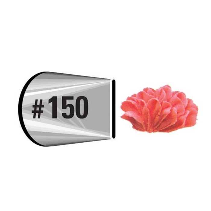 

Wilton Spuit Buttercream Tip 150 Motif Carnation Petal